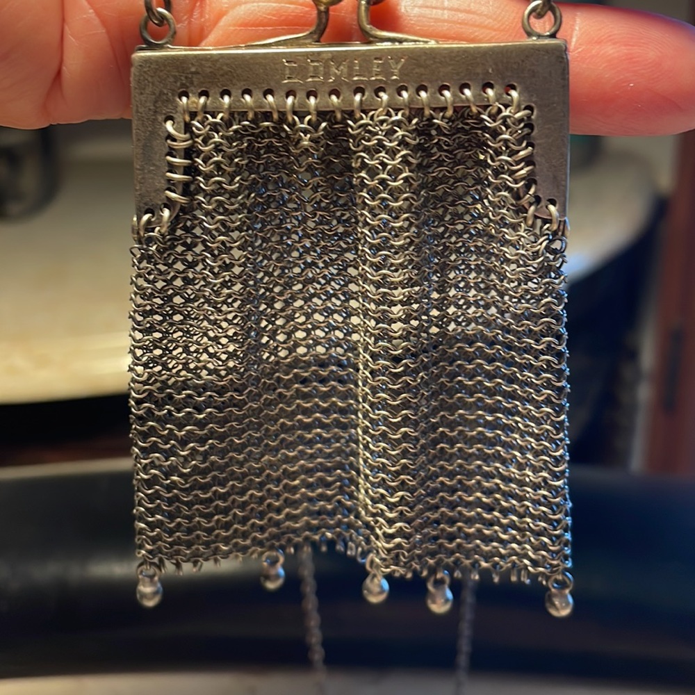 Antique sterling silver coin purse - Picture 8 of 15